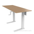 Manual And Electric Desk Hand Adjustable Height Table For Office